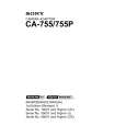 SONY CA-755 Service Manual