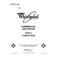 WHIRLPOOL CGM2761KQ0 Parts Catalog
