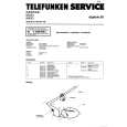TELEFUNKEN DIGITALE 50 Service Manual