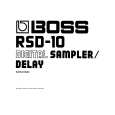 BOSS RSD-10 Owners Manual