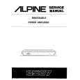 ALPINE 3537 Service Manual