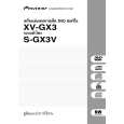 PIONEER XV-GX3/MTXJ Instrukcja Obsługi