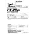 PIONEER CT-W54 Service Manual