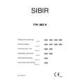 SIBIR (N-SR) W80K Owners Manual