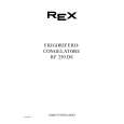 REX-ELECTROLUX RF250DS Manual de Usuario