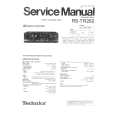 TECHNICS RS-TR262 Service Manual