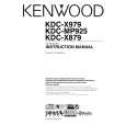 KENWOOD KDCX879 Owners Manual
