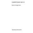 AEG Competence 3201 B-rg Owners Manual