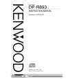 KENWOOD DPR893 Owners Manual