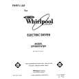 WHIRLPOOL LE9480XWW0 Parts Catalog