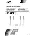 JVC SP-XF71 Owners Manual