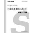 TOSHIBA 42PW23P Manual de Servicio
