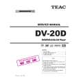 TEAC DV-20D Service Manual