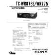 SONY TCWR87ES Service Manual
