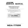 ALPINE MDA7755R Service Manual
