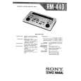 SONY RM-440 Manual de Servicio