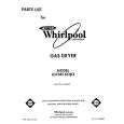 WHIRLPOOL LG7681XSW3 Parts Catalog