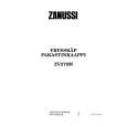 ZANUSSI ZV270M Owners Manual