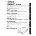 HITACHI CPX985W Owners Manual