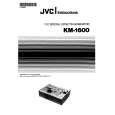 JVC KM-1600 Owners Manual