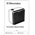 ELECTROLUX FH2001 Owners Manual