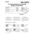 SONY SU32F2B Instrukcja Obsługi