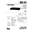 SONY MDS501 Owners Manual