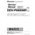 PIONEER DEH-P6800MP/X1B/EW Manual de Servicio