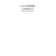AEG Lavatherm Compact Owners Manual