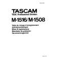 TEAC M1508 Owners Manual