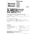 PIONEER X-MDX717/NLWXCN/HK Instrukcja Serwisowa