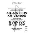 PIONEER XR-A9700DV Owners Manual