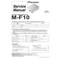 PIONEER M-F10/NVXJ Service Manual