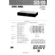 SONY SEQ120 Service Manual