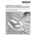 BOSCH SHV56C Owners Manual