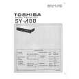 TOSHIBA SY-A88 Instrukcja Serwisowa