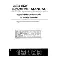 ALPINE 1310R Service Manual