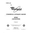 WHIRLPOOL CA2762XWN0 Parts Catalog