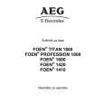 AEG TITAN1800 Owners Manual