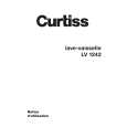 CURTISS LV1242 Owners Manual