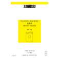 ZANUSSI FA581 Owners Manual