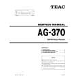 TEAC AG-370 Service Manual
