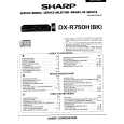 SHARP DXR750HBK Service Manual