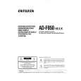 AIWA AD-F850 Owners Manual