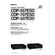SONY CDP557ESD Owners Manual
