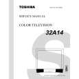 TOSHIBA 32A14 Service Manual