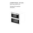 AEG Competence 3210 BU-d Owners Manual