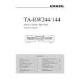 ONKYO TARW244 Instrukcja Obsługi