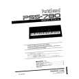 YAMAHA PSS780 Service Manual