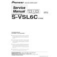 PIONEER S-VSL6C/XTW/E Instrukcja Serwisowa
